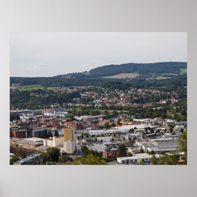 Kulmbach Deutschland Poster (Vorne)