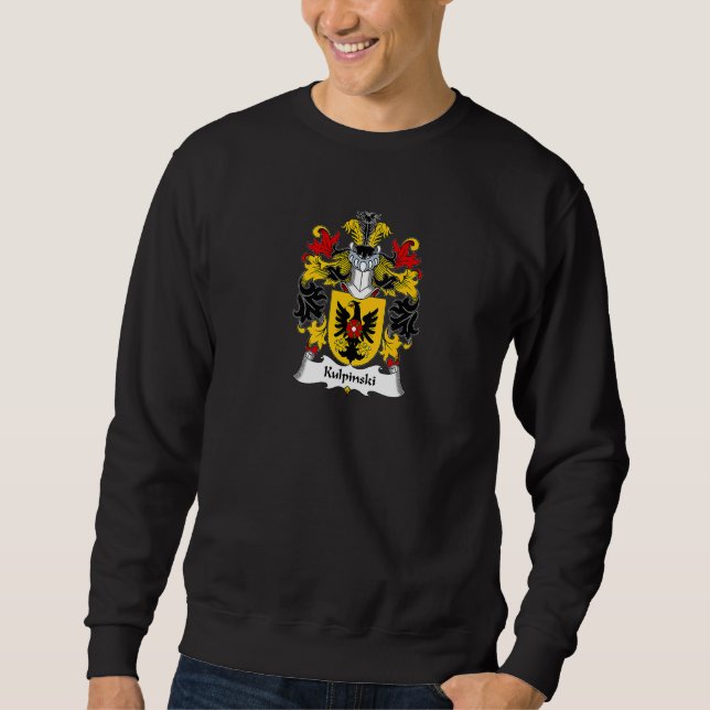 Kulpinski-Familienwappen Sweatshirt (Vorderseite)
