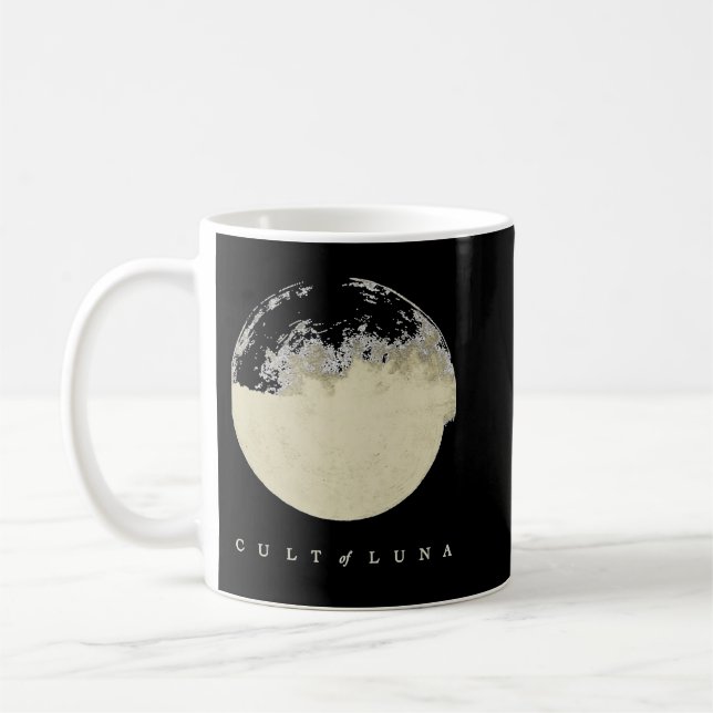 Kult des Luna Merch Classic Essential TShirt Kaffeetasse (Links)
