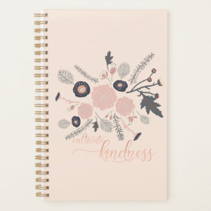 Kultivieren der Kindheit Botanische Blume Rosa Planer
