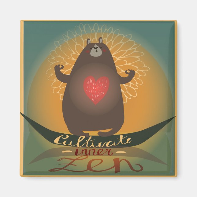 Kultivieren des inneren Zen Magnet (Vorne)