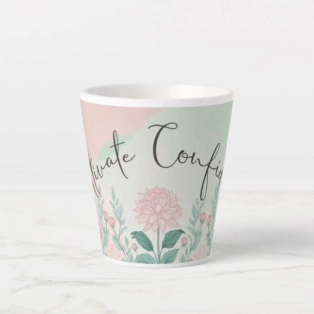 Kultivieren des Vertrauens Milchtasse (Vorderseite)