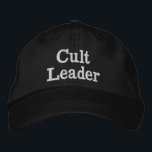 Kultleiter Weird Meme Funny Gen Z Weihnachtsgesche Bestickte Baseballkappe<br><div class="desc">Cult Leader Baseball Papa Hut,  lustige Studentin bestickt Kugelhaube,  Weihnachtsgeschenk für Tochter Geburtstag,  individuelle Farbstickerei dunklen Spaß,  sarkastischer Witz einstellbar für sie,  unpassende ironische Parodie z,  Jahrtausende alberner Typ Sohn ihm,  von Freundin Girl Ehefrau,  Ehemann Internet berühmten Einflussperson,  nostalgie minimalistische Erinnerungsmagie Spaß</div>