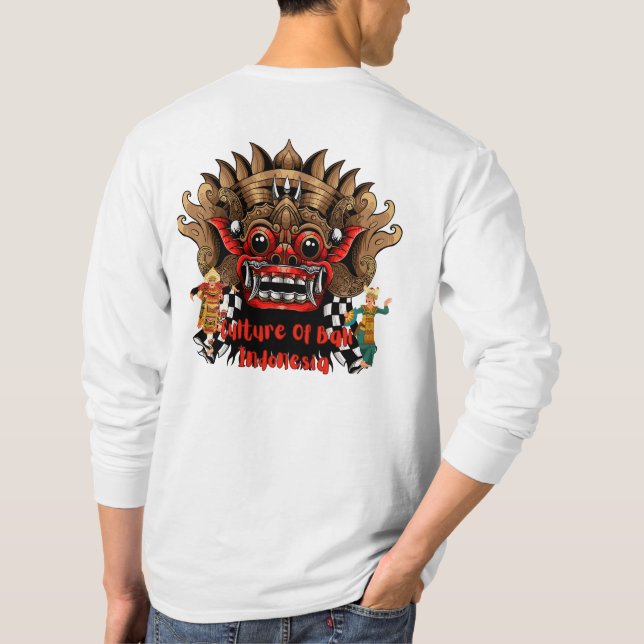 Kultur Bali T-Shirt (Rückseite)
