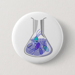 Kultur-Flasche Button