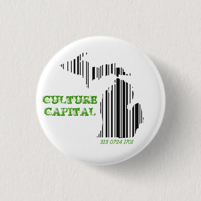 Kultur-Hauptstadt Button (Vorderseite)