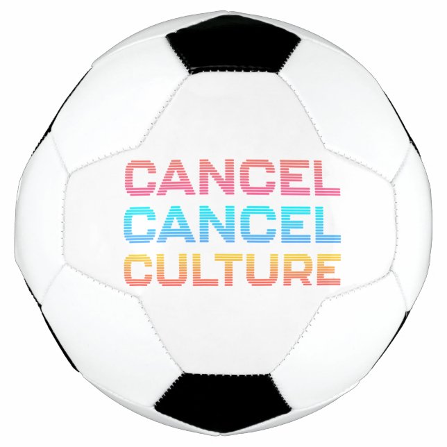 Kultur-Meme abbrechen Benutzerdefinierte Hintergru Fußball (Vorderseite)