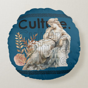 Kultur Rundes Kissen