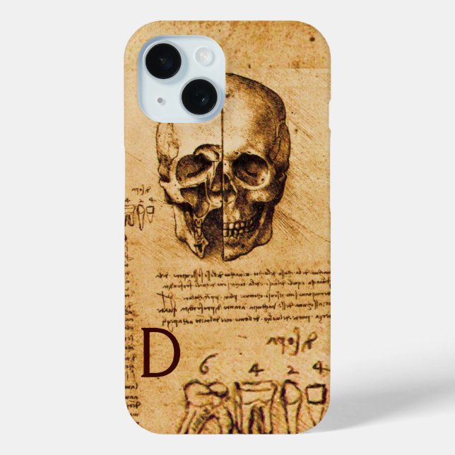 KULTUR UND ZÄHNE, ZAHNKLINIK, ZAHNMONOGRAMM iPhone 15 HÜLLE (Rückseite)