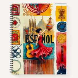 Kulturelle Fiesta Español Notizbuch