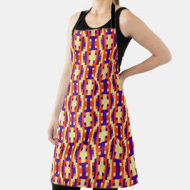 Kulturelle Fusion Geometrisch Nahtlos Schürze