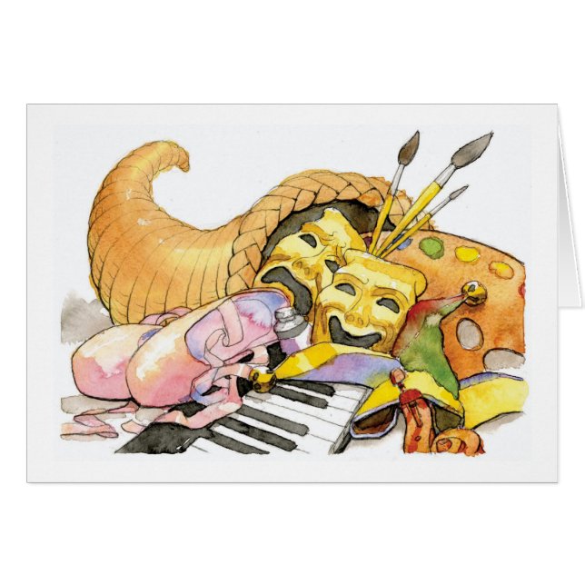 Kulturelle Karte der Künste II (Vorderseite (Horizontal))