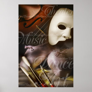 Kulturelle Künste Poster