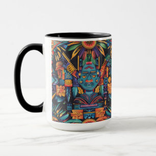 Kulturelle Saphir "Epochal Symmetry" Artisan Combo Tasse