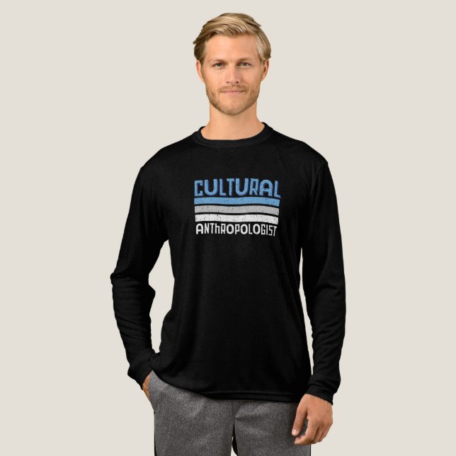 KULTURELLER ANTHROPOLOGIST Tri-Blend SHIRT (Volle Vorderseite)