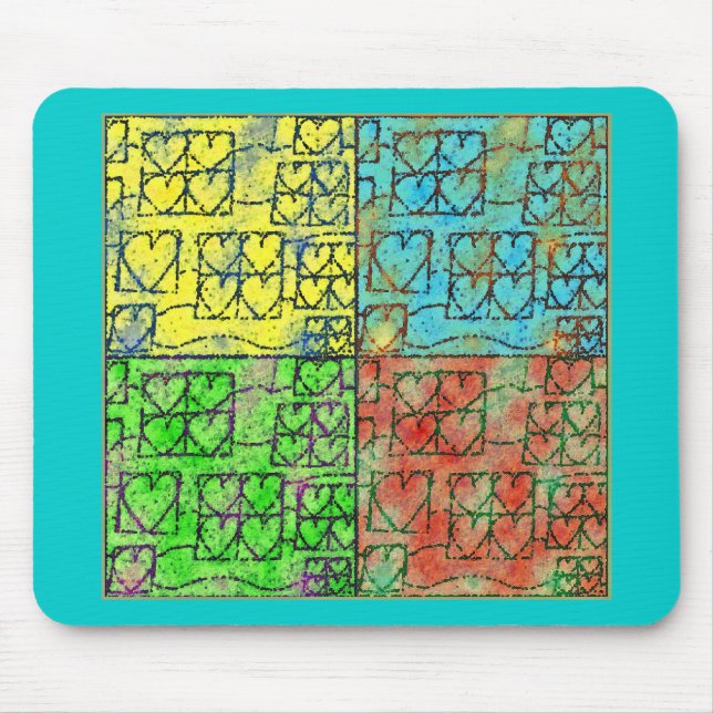 kulturelles Diversity Mousepad (Vorne)