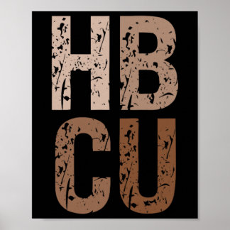 Kulturelles Stolz-Zeitalter – Hbcu - Schwarze Gesc Poster
