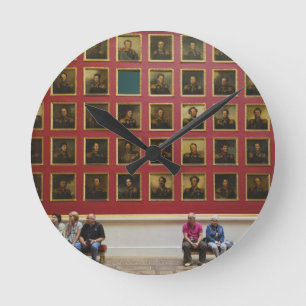 Kulturmuseum, Saal 197, The 1812 War Gallery Runde Wanduhr