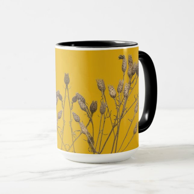 Kulturschätze des Winters auf einer Tasse - C (VorderseiteRechts)