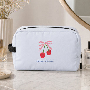 Kulturtaschen   Kirschroter Charmeur-Bow Cute Waschbeutel