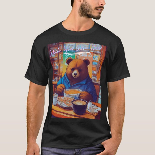 Kuma Ramen T-Shirt (Vorderseite)