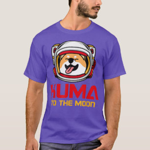 Kuma zum Mond Kuma Inu Token Astronauten Hodler T-Shirt