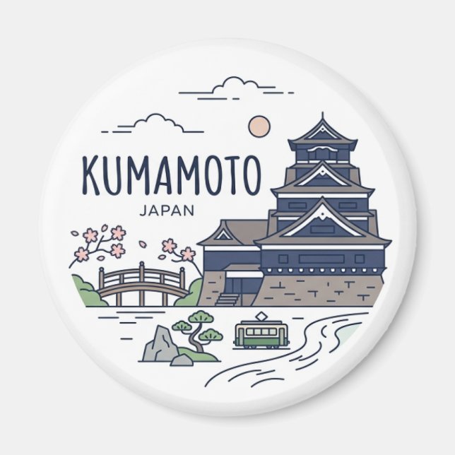 Kumamoto Magnet (Vorne)
