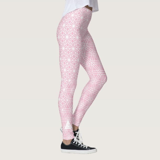 KUMIKO | Japanisches traditionelles KIMONO-Muster Leggings (Rechts)