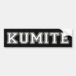 Kumite Autoaufkleber