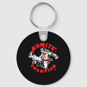 Kumite-Champion Blut Sport Karate Kung Fu Kick Schlüsselanhänger