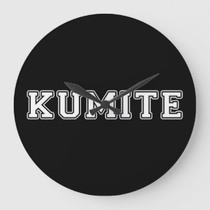 Kumite Große Wanduhr