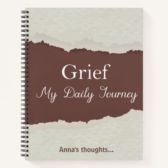 Kummer: My Daily Journal Lined Notebook  Notizbuch (Vorderseite)