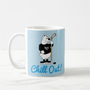 Kümmere dich! Hockey-Polar-Tasse Kaffeetasse