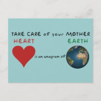 Kümmere dich um deine Mutter Erde