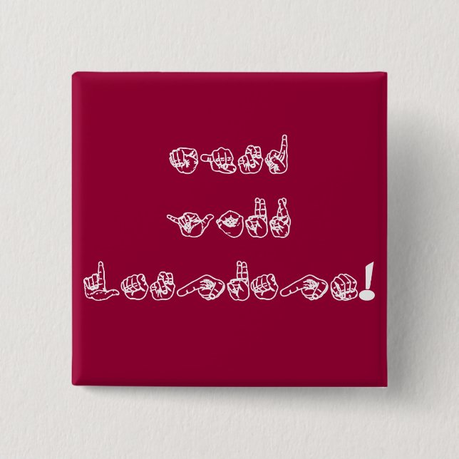 Kümmere dich um deine Sprache! Button (Vorderseite)