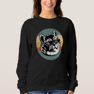 Kümmere dich um die schwere Atmung Katze Sonnenunt Sweatshirt