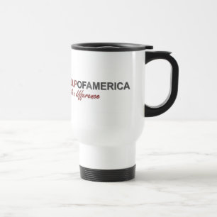 Kümmerte Gruppe der Amerika-Reise-Tasse Reisebecher