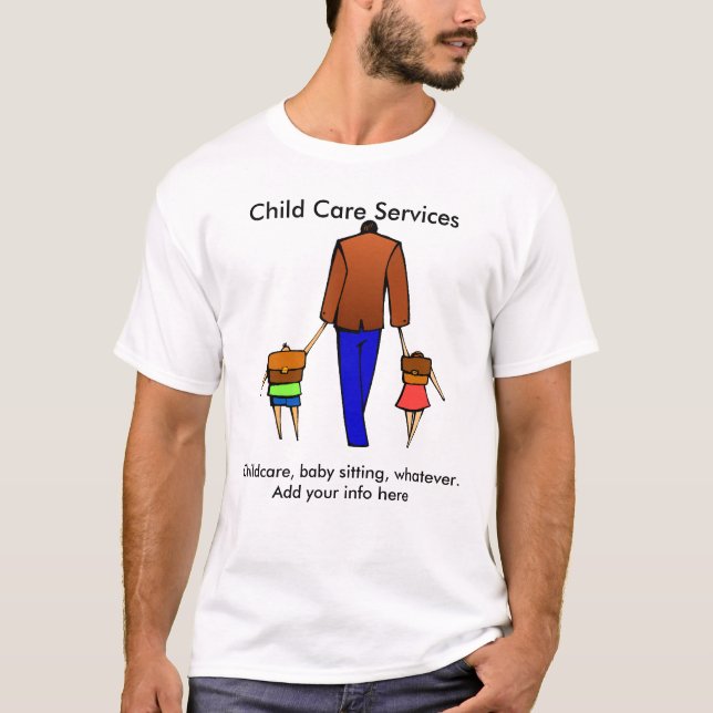 Kümmerte sich für Kinder T-Shirt (Vorderseite)