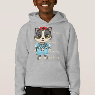 Kümmre Cat Nurse: Das ist mein Ding Hoodie