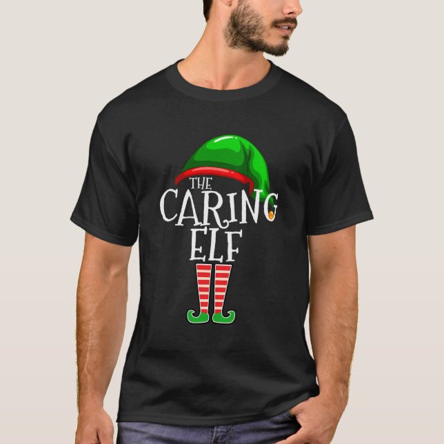 Kümmre Elf Group Matching Family Weihnachtsgeschen T-Shirt (Vorderseite)