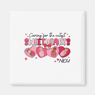 Kümmre für Sweethearl Nicu Nurse Valentine Swaddl Magnet