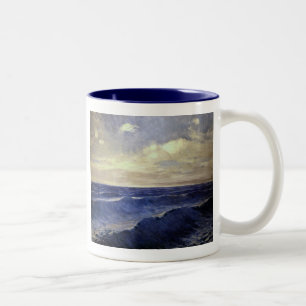 Kumpel Szinyei-Merse - Wasserwelle Vintag. Zweifarbige Tasse