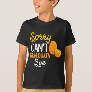Kumquat Tree Recipes Pflanze T-Shirt
