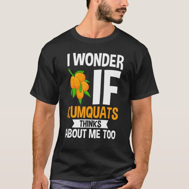 Kumquat Tree Recipes Pflanze T-Shirt (Vorderseite)
