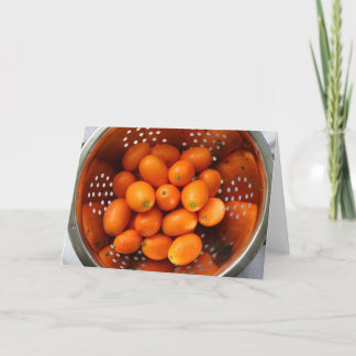 Kumquats Feiertagskarte