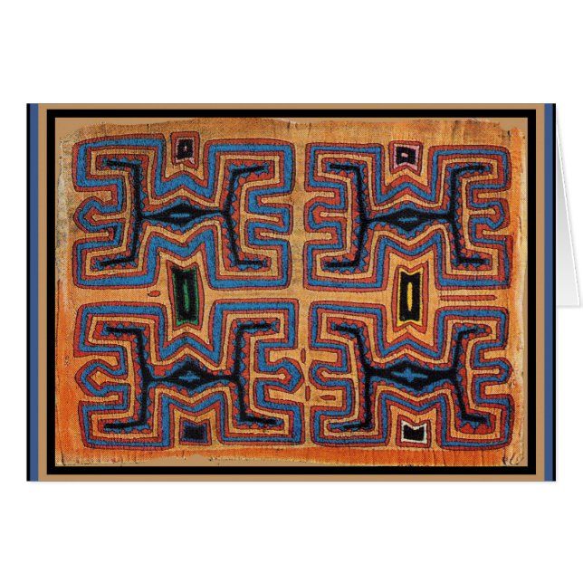 Kuna Indian Canoe Spirits (Vorderseite (Horizontal))
