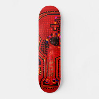 Kuna Indian Guitar Skateboard