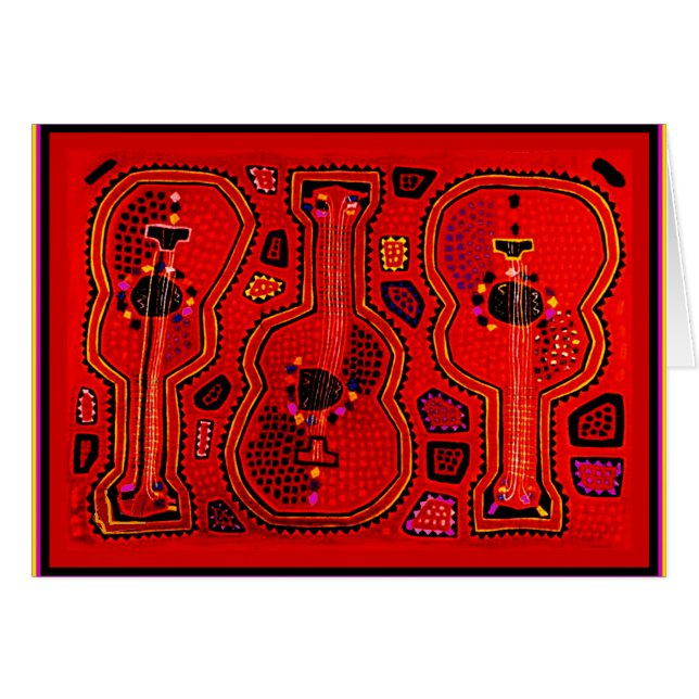 Kuna Indian Guitars (Vorderseite (Horizontal))