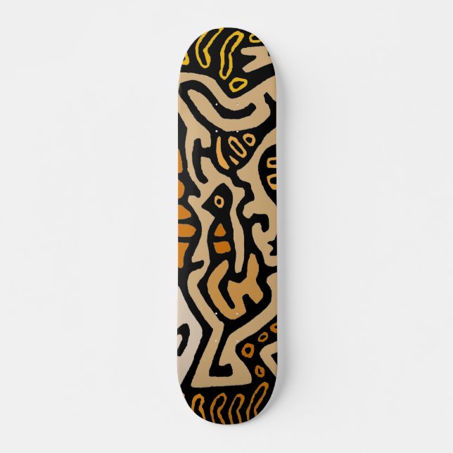 Kuna Indian Skateboard (Vorne)