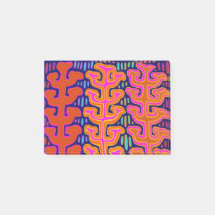 Kuna-Indianerbäume Post-it Klebezettel